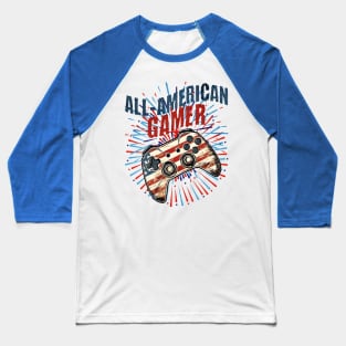 All-American Gamer Baseball T-Shirt